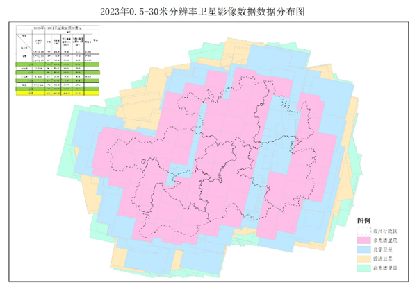 貴州省自然資源廳2023年1-10月遙感影像獲取情況公告